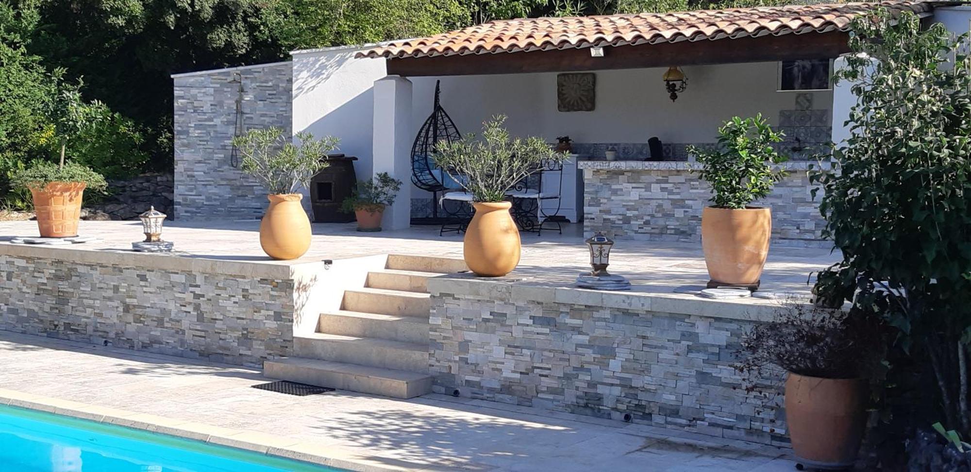 Chambres D'Hotes- Piscine, Spa, Tennis Belcodene Esterno foto