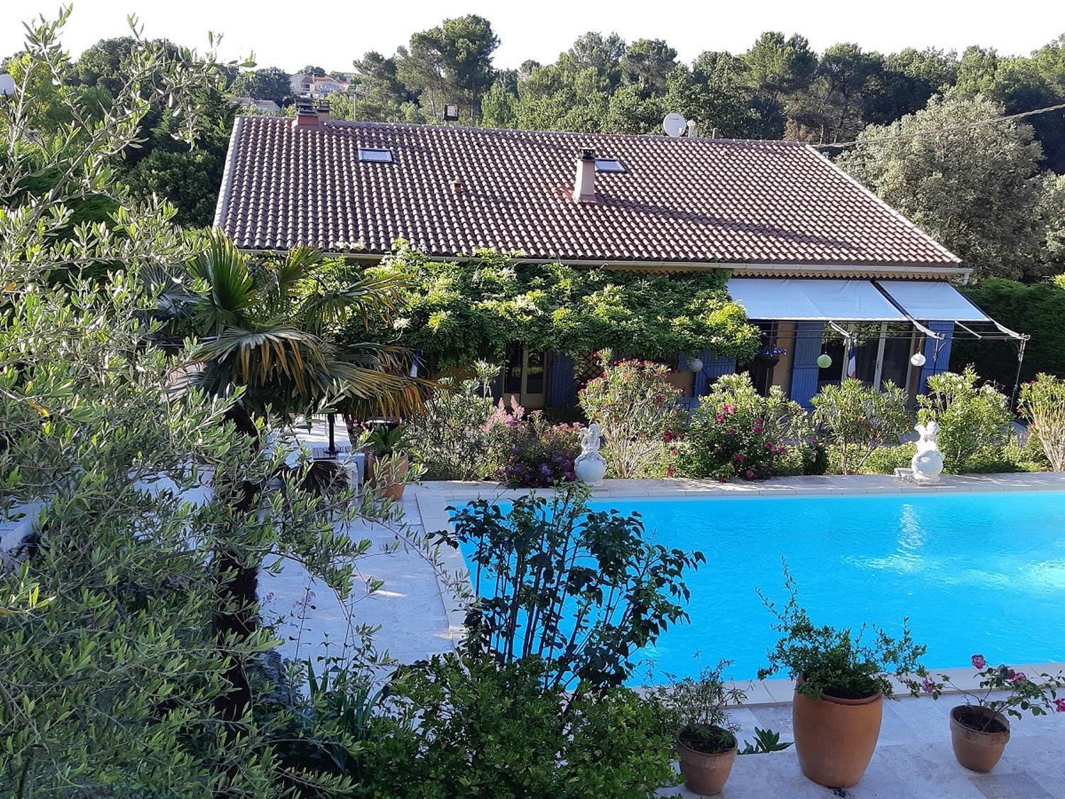 Chambres D'Hotes- Piscine, Spa, Tennis Belcodene Esterno foto